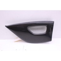 2008-2014 Audi R8 Carbon Fiber Interior Door Handle Cover Left 423868143N OEM 17369-423868143N