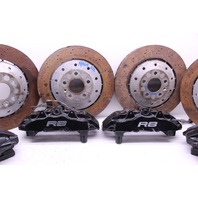 2010-2013 Audi R8 Brake Caliper Set Brembo Front Rear Set Rotors OEM