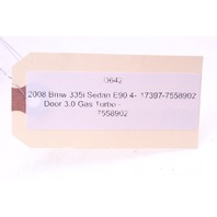 2008 BMW 335i Turbocharger Return Line Pipe 7558902 OEM