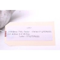 2009-2012 BMW 750Li Turbo Coolant Hose Pipe Tube 7576355 OEM