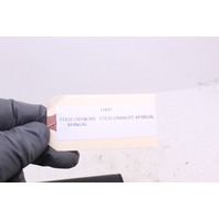 2002 Porsche 911 996 Owners Manual Case