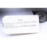2008-2013 BMW 135i Rear Brake Caliper Pair OEM