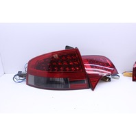2006 2008 2008 Audi A4 B7 Sedan Led Tail Light Lamp Set Tinted Smoked OEM