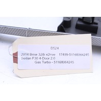 2012-2018 BMW 328i Sedan Center Console Hexagon Aluminum Trim Cover 51168064245 OEM