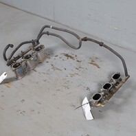 2002-2005 Porsche 911 996 3.6 Fuel Rail Inectors Intake Plenum OEM 9961101017R