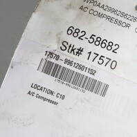 1997-2008 Porsche 911 996 Boxster Cayman 986 A/C Compressor OEM 99612601152