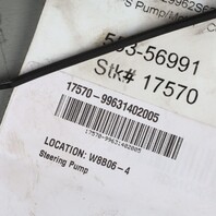 1997-2008 Porsche 911 996 Boxster Cayman 986 987 Power Steering Pump OEM