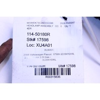 2006-2009 Volkswagen Passat Right Halogen Headlight 3C0941006L OEM