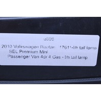 2009 2010 2011 2012 Volkswagen Routan Tail Light Lamp Left 7B0945095B OEM