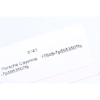 2011-2016 Porsche Cayenne Turn Signal Wiper Switch Column Switch OEM