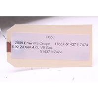 2008-2013 BMW M3 Right Rear C Pillar Trim Panel - 51437117474 OEM