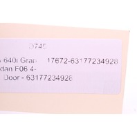 2015-2018 BMW 640i 650i Alpina B6 Right LED Fog Driving Light Lamp 63177234928 OEM