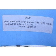 2013 Bmw 640i Air Conditioning AC Hose Pipe 9231050 OEM