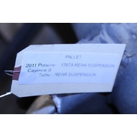 2011 Porsche Cayenne Turbo Rear Suspension Differential Diff Crossmember OEM