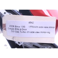 2008 2009 BMW 128i 135i Door Mirror Left Side View