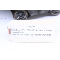 2008-2013 BMW 135i Rear Brake Caliper Pair OEM