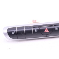 2011-2015 Smart ForTwo Heated Seats Hazard Lock Switch Control Panel OEM