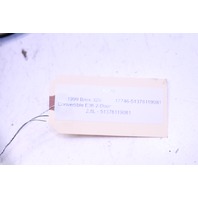 1999 Bmw 328i Convertible E36 2-Door 2.8 Left Rear Window Regulator OEM