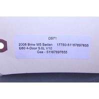 2006-2010 BMW M5 Sun Visor Left 7897613 OEM