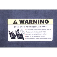 2006-2010 BMW M5 Sun Visor Left 7897613 OEM