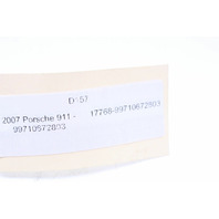 Porsche 911 997 Boxster Cayman 987 Radiator Water Coolant Hose OEM