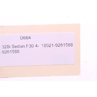 2015 BMW 328i Sedan Parking Assistance Distance Sensor PDC 66209261588 OEM