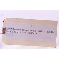 2006-2010 BMW M5 M6 E63 E64 E60 Oil Cooler Pressure Line Hose OEM