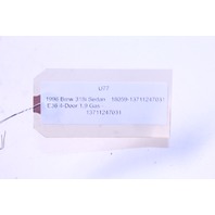 1996 BMW 318i Sedan E36 M44 1.9 Intake Boot Hose Pipe - 13711247031 OEM