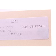 2001 BMW 330Ci Convertible Left Corner Signal Light Lamp 0311329001 OEM