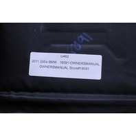 2011 BMW 335is BMW Owners Manual and Case OEM