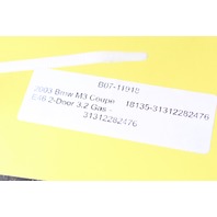 2003 Bmw M3 right Front Strut 31312282476 OEM