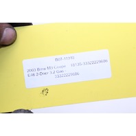 2001-2006 BMW M3 Right Rear Trailing Control Arm Hub 33322229686 OEM