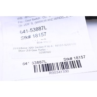 2012-2016 BMW 320i 328i 335i Front Power Window Switch Left Driver Master - 61319208109 OEM