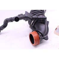 2010-2013 BMW X5M Left Air Cleaner Intake Air Tube Duct Pipe 7589653 OEM