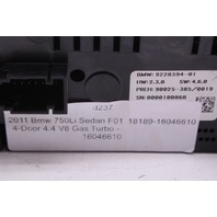 2011 BMW 750i Rear Seat Climate Temperature Control Panel OEM