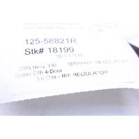 2003 Bmw 330i Sedan 4-Door 3.0 Gas Right Front Window Regulator OEM