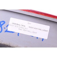 1999 2000 2001 BMW 740i 750i E38 Tail Light Lamp Right 8381250 OEM