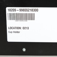 2002-2004 Porsche 911 996 Boxster 986 Cup Holder OEM 99655218300 NOTE