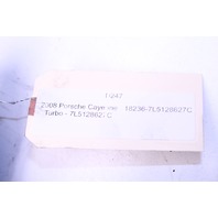 2008-2010 Porsche Cayenne Turbo 4.8 Driver Left Intercooler Pipe Duct Hose 7L5128627C OEM