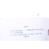 2006-2008 BMW Z4 3.0 Right Fog Light 63177162740 OEM