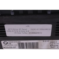 2010 BMW X5 X5M AHL Adaptive Headlight Control Module 9224618 OEM