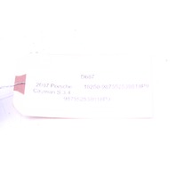 2006 2007 2008 2009 200 2011 2012 Porsche Boxster Cayman 987 Right Dash Dashboard End Cap 98755253801 OEM