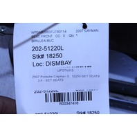 2005-2012 Porsche Cayman Boxster 987 Front Seat Set Right Left Cocoa