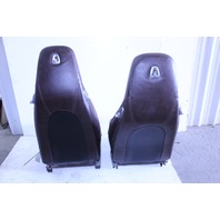 2005-2012 Porsche Cayman Boxster 987 Front Seat Set Right Left Cocoa
