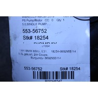 1991 BMW 850Ci E31 5.0L Power Steering Pump 8692955114 OEM
