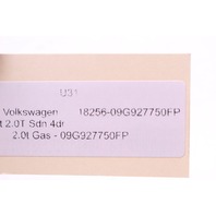 2007 Volkswagen Passat 2.0 Transmission Control Module TCU TCM 09G927750FP