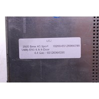 2005 BMW X5 Becker Audio Business Radio Receiver 65126964398 OEM