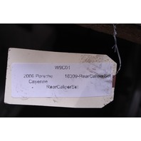 2004 2005 2006 Porsche Cayenne Turbo Rear Brake Caliper Set Pair Brembo Red OEM