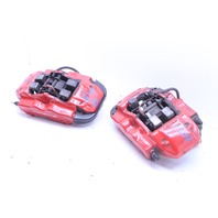 2004 2005 2006 Porsche Cayenne Turbo Rear Brake Caliper Set Pair Brembo Red OEM