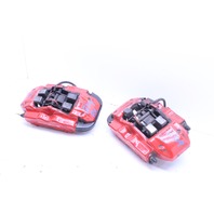 2004 2005 2006 Porsche Cayenne Turbo Rear Brake Caliper Set Pair Brembo Red OEM
